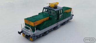 MTB Model CSD E458.1010 - H0 - Diesellok E 458.1010, ČSD, Ep. IV